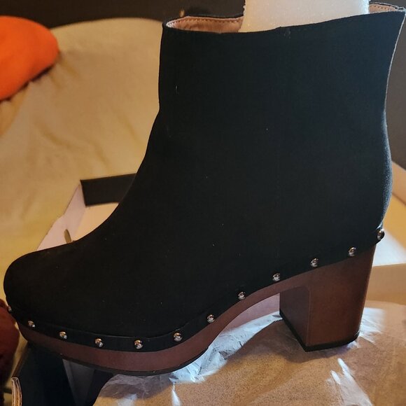Platform clog booties - Picture 1 of 3